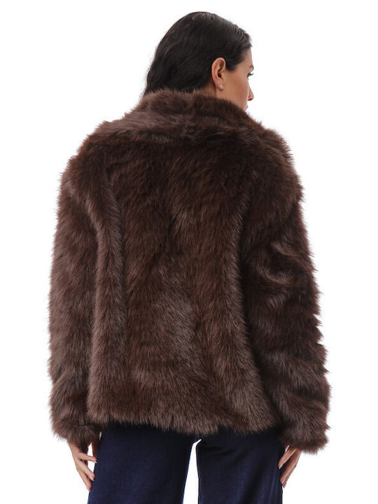 Women's Short Fur Brown