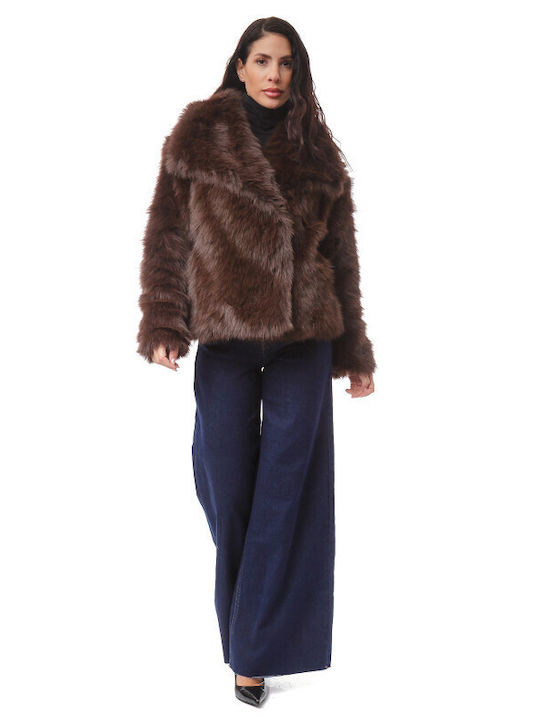Women's Short Fur Brown