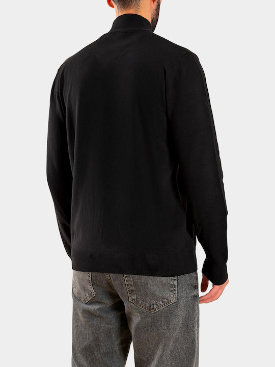 Men's Knitted Cardigan Black