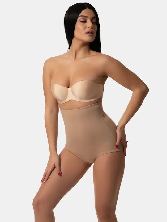 Shapewear Hoch Taille Beiges Korsett Größe Xl