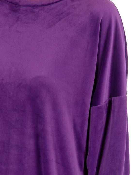 Комплект анцуг Велур Purple