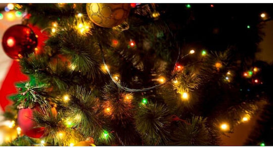 100 Λαμπάκια LED 10μ. Πράσινα Μπαταρίας σε Σειρά 2τμχ
