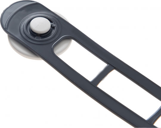 Baby Jem Siguranță de protecție pentru ușă în Culoare Negru 3x17cm 1buc