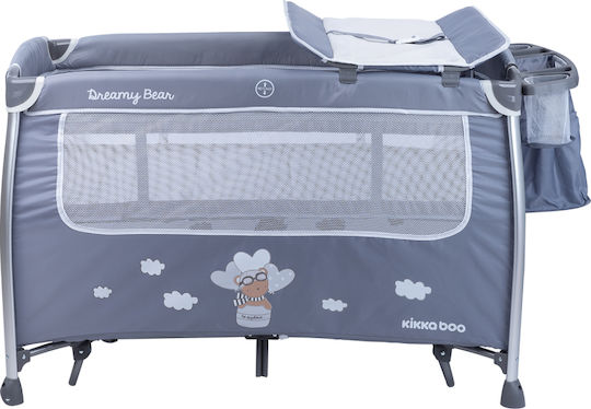 Kikka Boo Dreamy Bear Dreamy Bear Loc de joacă 2 Nivele cu Schimbător & Saltea Albastru