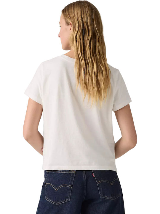 Graphic Boxy Women's T-shirt White