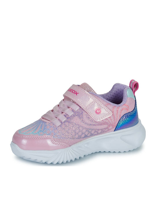 Kinder Sneaker Anatomisch mit Bügel- und Schleifenverschluss Rosa