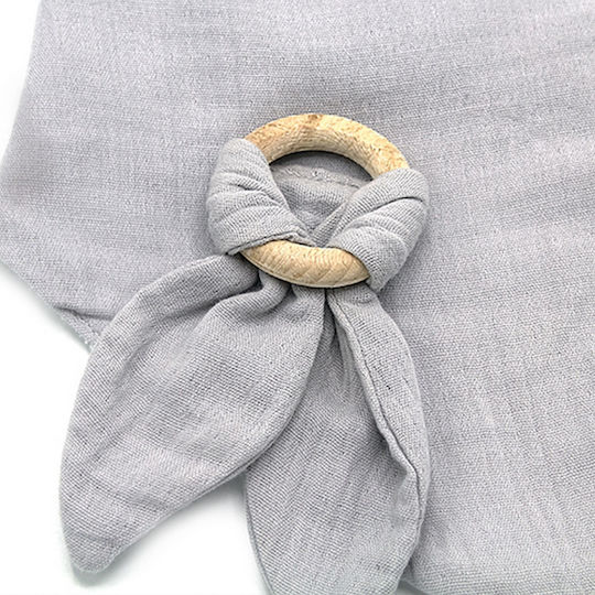 Baby Jem Bandana material textil Crumble Grey