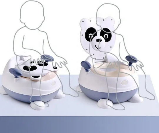 Little Mom Potty Vas cu Capac Roz