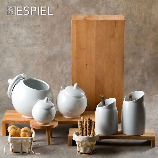 Espiel Кошница за съхранение Текстил Бежов 12x12x9см 1бр