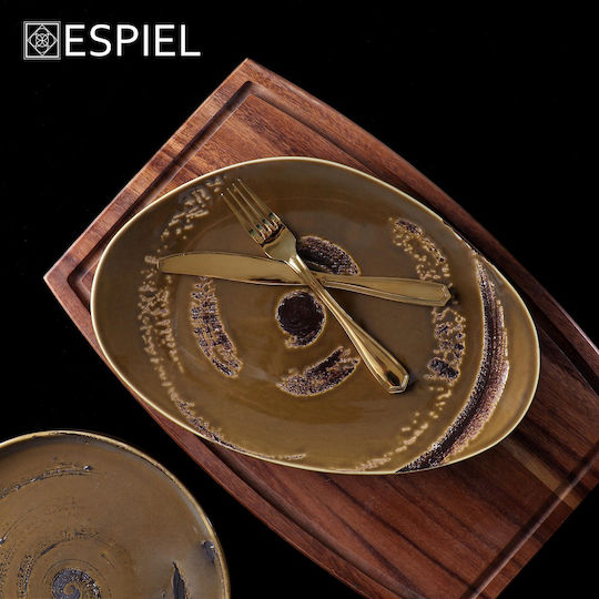 Espiel Servierplatte Hölzernes 45x30x1.8cm 2Stück