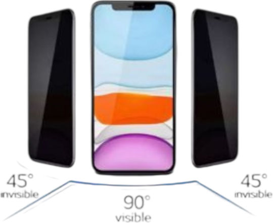 Technovo 9h Αντιχαρακτικό Τζάμι Οθόνης Privacy Iphone 16 Pro Max