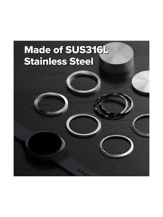 Ringke Schutz-Bezel in Silber Farbe für Samsung Galaxy Watch8 Classic