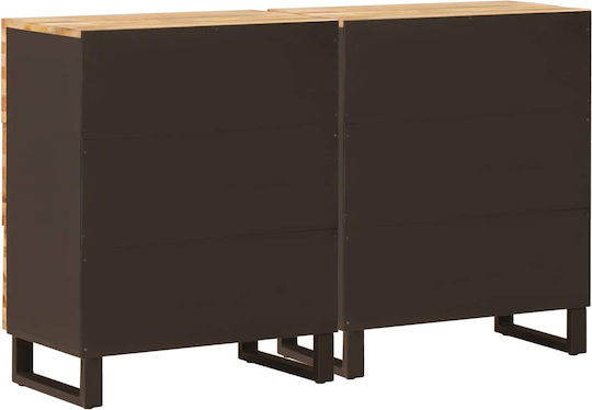 Συρταριέρα Κρεβατοκάμαρας Coffee 60x33x75cm