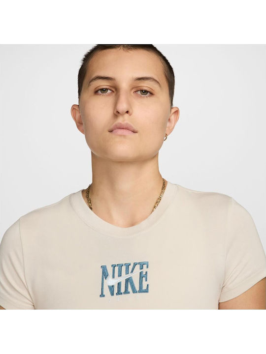 Sportswear Women's T-shirt Beige