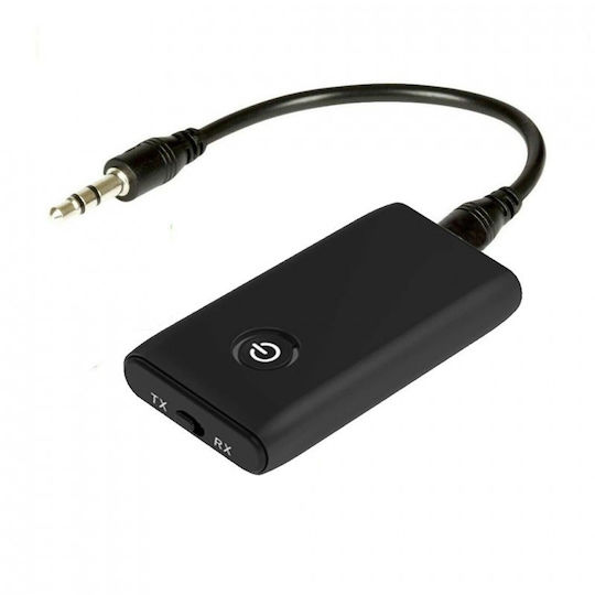 Techstar J40 Transmițător Receptor Bluetooth 5.0 Microfon Integrat Cvc Aux Baterie Integrată Handsfree Microusb