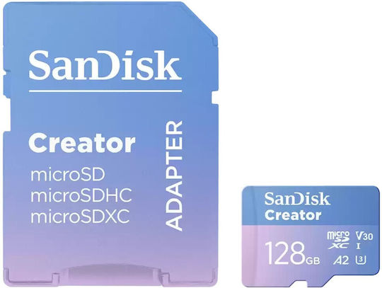 Sandisk Creator Microsd 128GB Speicherkarten