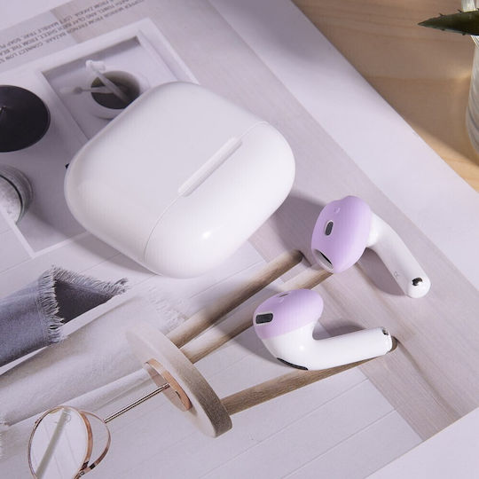 Силиконови покрития в Зелен цвят за Apple AirPods 4