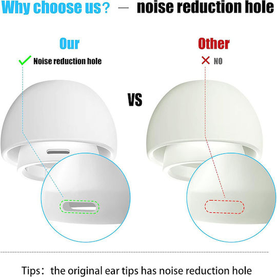 Techsuit Θήκη Σιλικόνης σε Λευκό χρώμα για Apple AirPods Pro 3