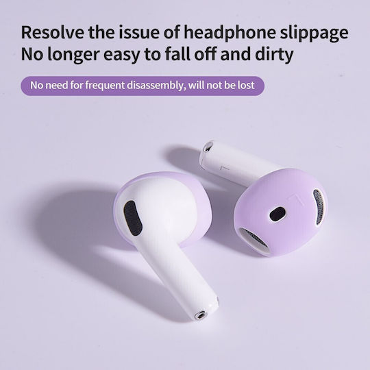 Silicone Covers in Yellow color for Apple AirPods 4