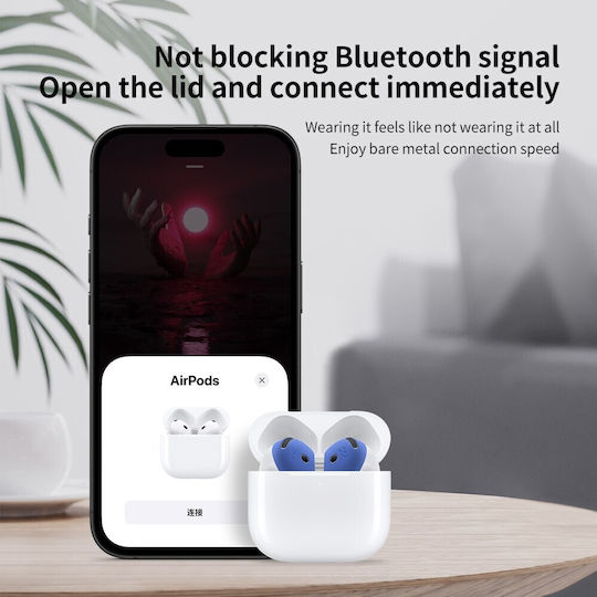 Силиконови покрития в Зелен цвят за Apple AirPods 4