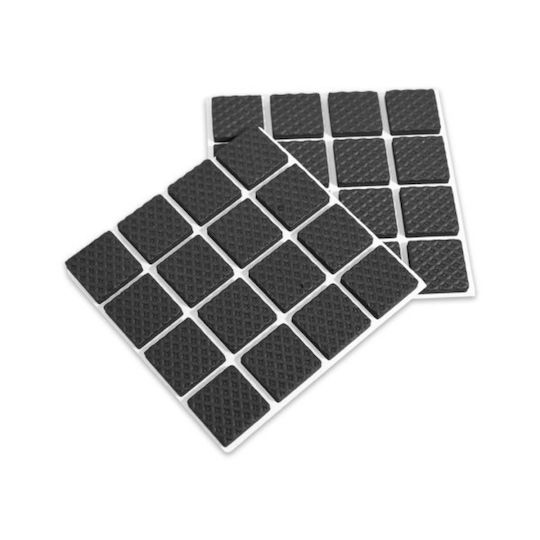 Uncle George 01.07.02-0010 Square Felts with Sticker 19x19mm 32pcs