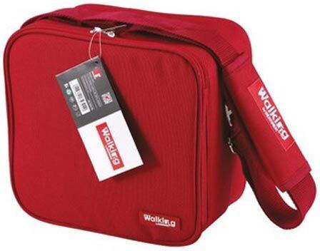 Bergner Комплект Пластмасови Кутии За Храна Червени 23x13.5см 6 Бройки