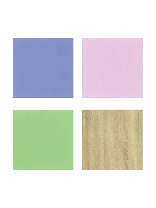 Νο 3 Kinderbett Klassisch Einzeln Hellblau für Matratze 90x190cm