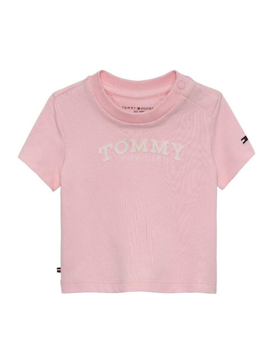 Kids' T-shirt Pink Monotype