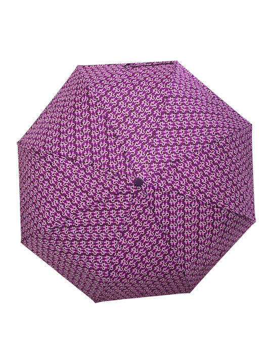 Rain Automatic Umbrella Compact Purple