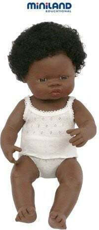 Miniland Μωρό Κούκλα African Girl 38 εκ.