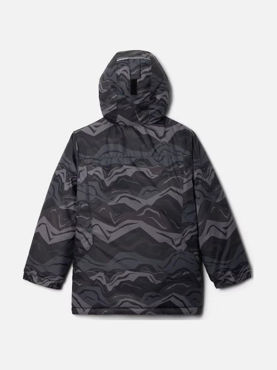 Kids' Casual Jacket with Hood Black Alpine Free Fall Ii