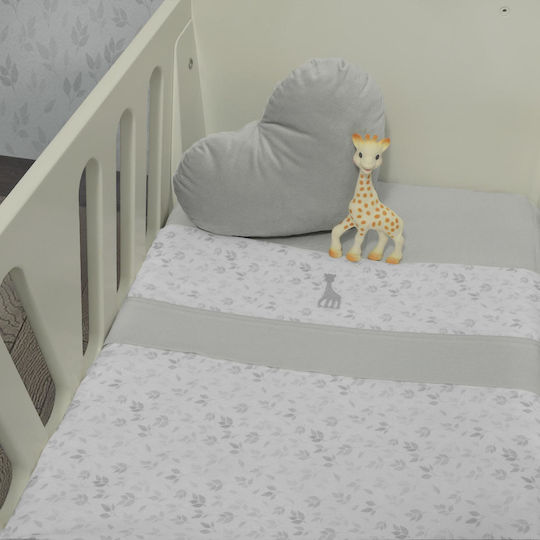 Baby Oliver Σετ με Λάστιχο Γκρι 110x170εκ.