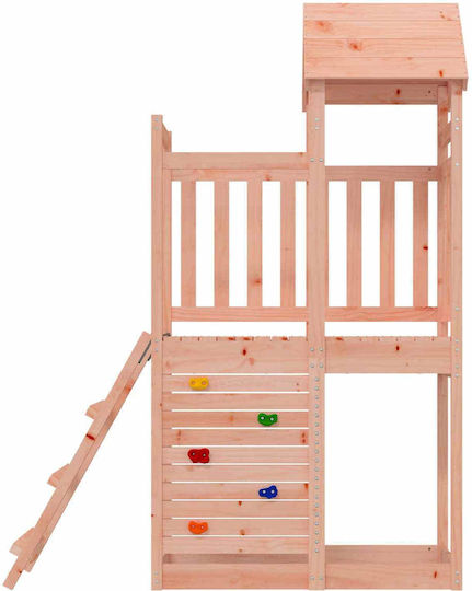 vidaXL Holzturm 110.5x52.5x214cm. Braun