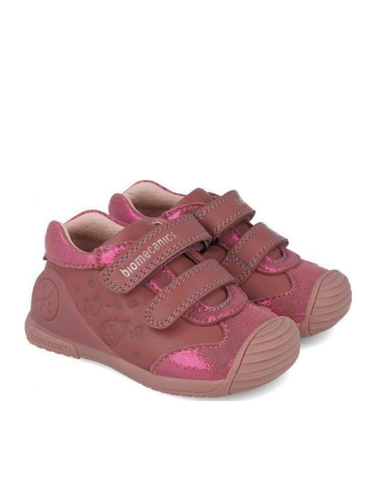 Kids Sneakers Anatomic with Scratch Pink
