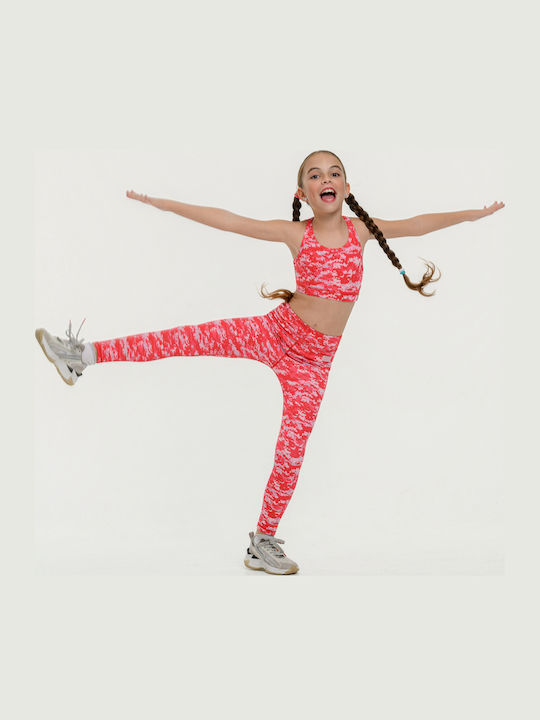 Kids Legging Sports Long Macaron