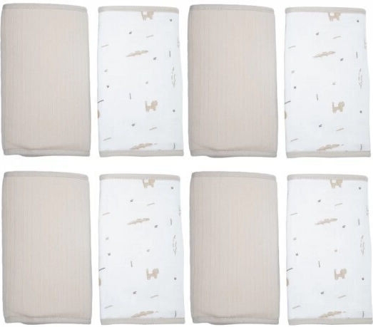 Trois Kilos Sept Crib Bumpers Classic for the Crib Rails Beige