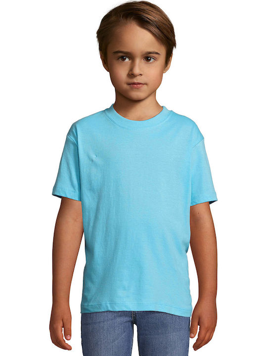 Kids' T-shirt Light Blue Regent