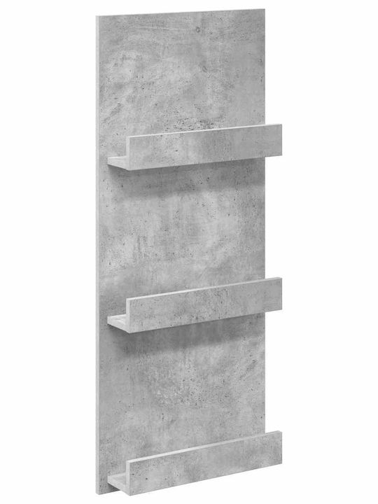 vidaXL Θήκη Περιοδικών Γκρι 43x11x102εκ.
