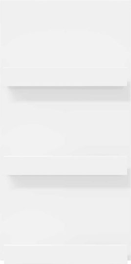 vidaXL Zeitschriftenständer Weiß 51x11x102cm 1Stück