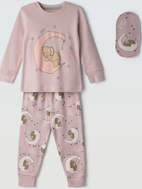 Evita Kids Winter Pajama Pink