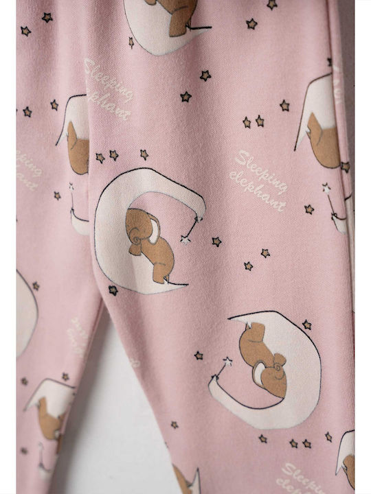 Evita Kids Winter Pajama Pink