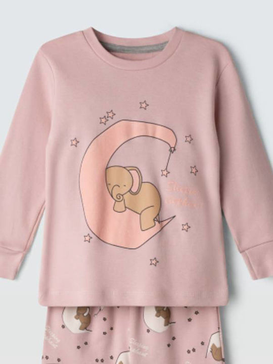 Evita Kids Winter Pajama Pink