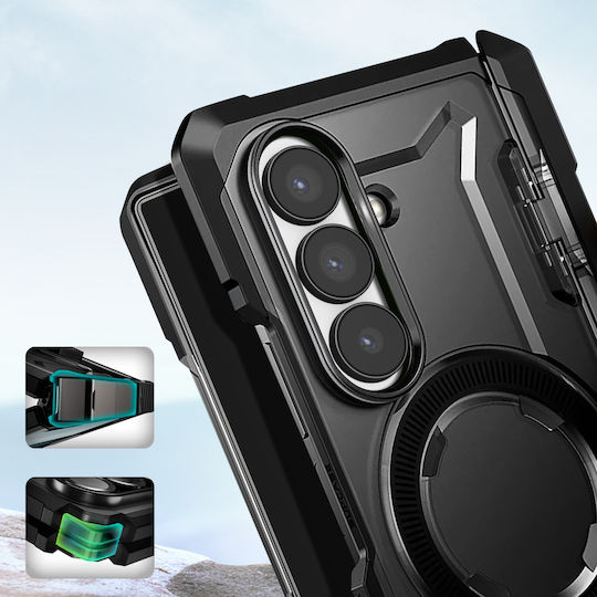 Supcase Magsafe Калъф Samsung Z Fold 7 6m Удароустойчив С Поставка Черен