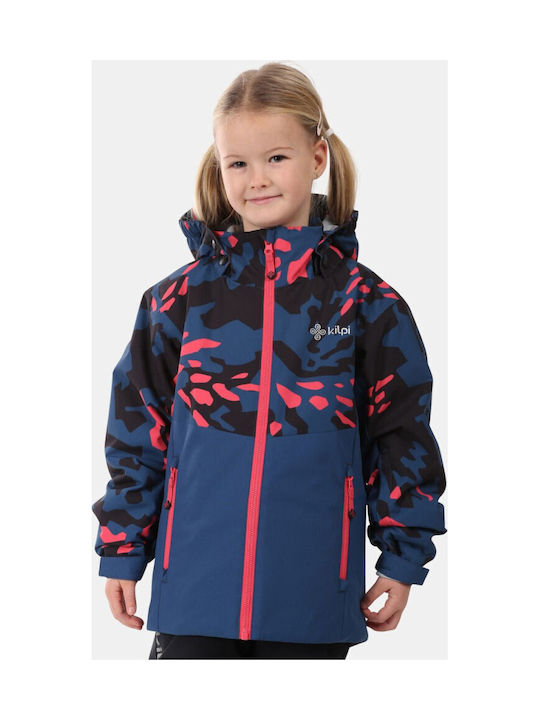Kids' Sports Jacket with Hood Dark Blue