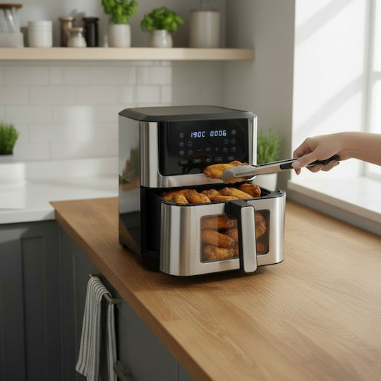 Heißluftfritteuse 8Es Schwarz ZY12553QWS12
