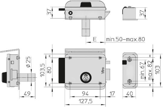 Viro Lock Box Electric