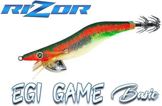 Rizor Squid Jigs Fluorescent Joker Yellow #03
