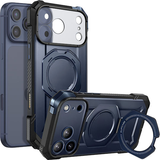 Supcase Magsafe Case Iphone 17 Pro 4.5m Anti-shock Kickstand Photo Dark Blue