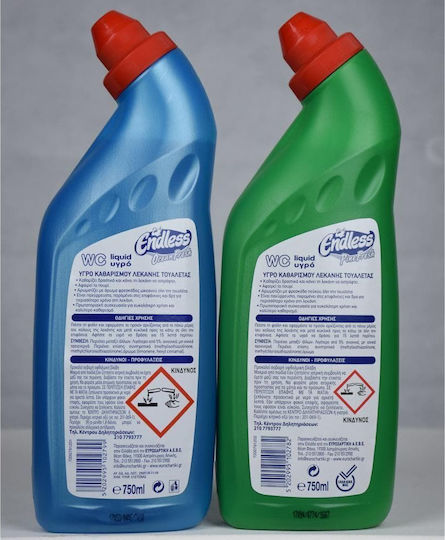 Endless Liquid Cleaner Toilet with Scent Freshness 4x750ml