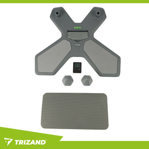 Trizand Multicolour Abs Trainer With Mat